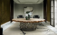 10 Astonishing Wood Dining Rooms Modern Dining Room Table (2)