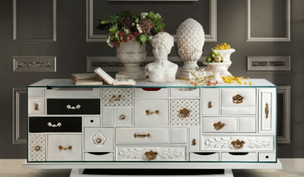 Dining Room Decor with Modern Buffets (2)