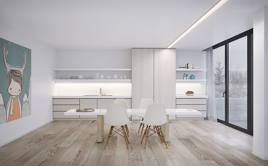 Beautiful Dining Room Sets with White Interiors – Dining Room Ideas