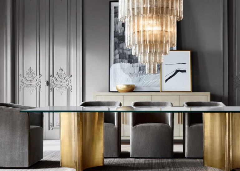 The Most Sophisticated Dining Room Furniture By Restoration Hardware ...