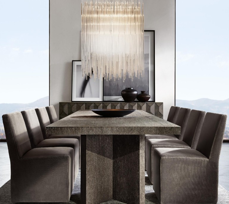 The Most Sophisticated Dining Room Furniture By Restoration Hardware ...