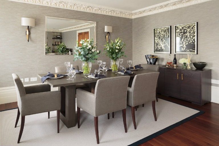 10 Beautiful Neutral Dining Room Rugs That You Will Covet Dining Room